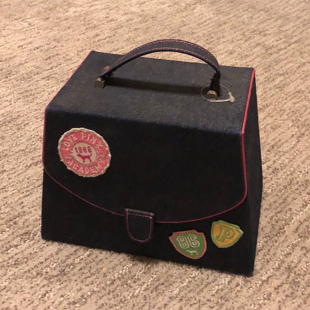 2003 Victoria’s Secret PINK Denim Jewelry Case +
